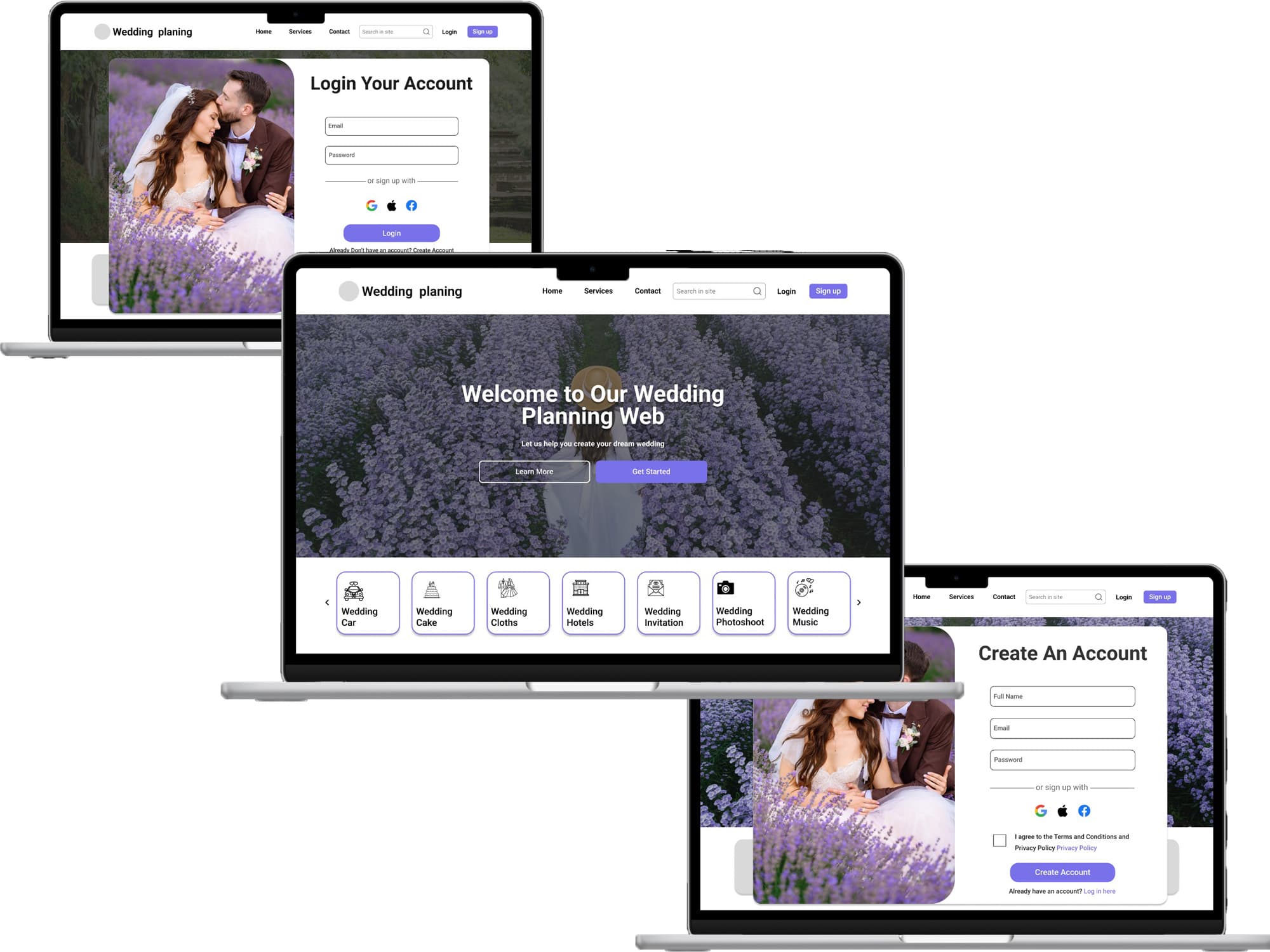 Wedding Planning Website